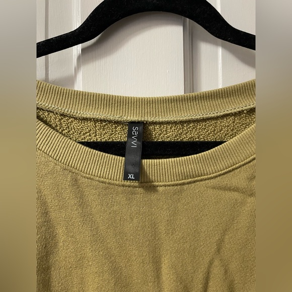 Savvi Malia Sweatshirt in Fennel Seed NWOT - Picture 5 of 7